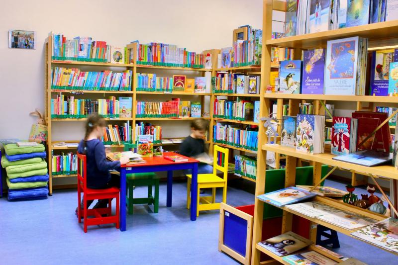 Bücherei Traisen - Innenansicht 