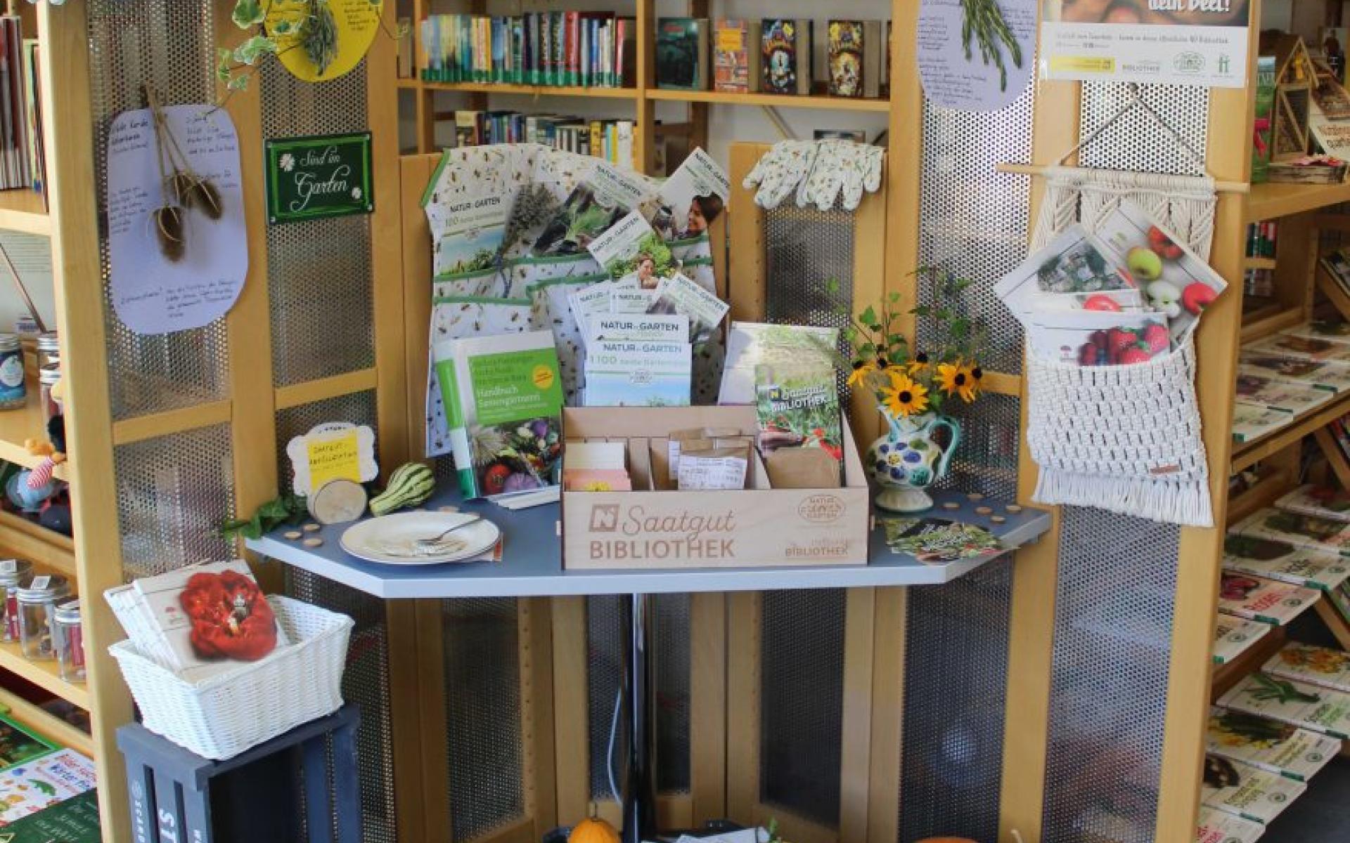 Saatgutbibliothek Foto Bücherei Traisen