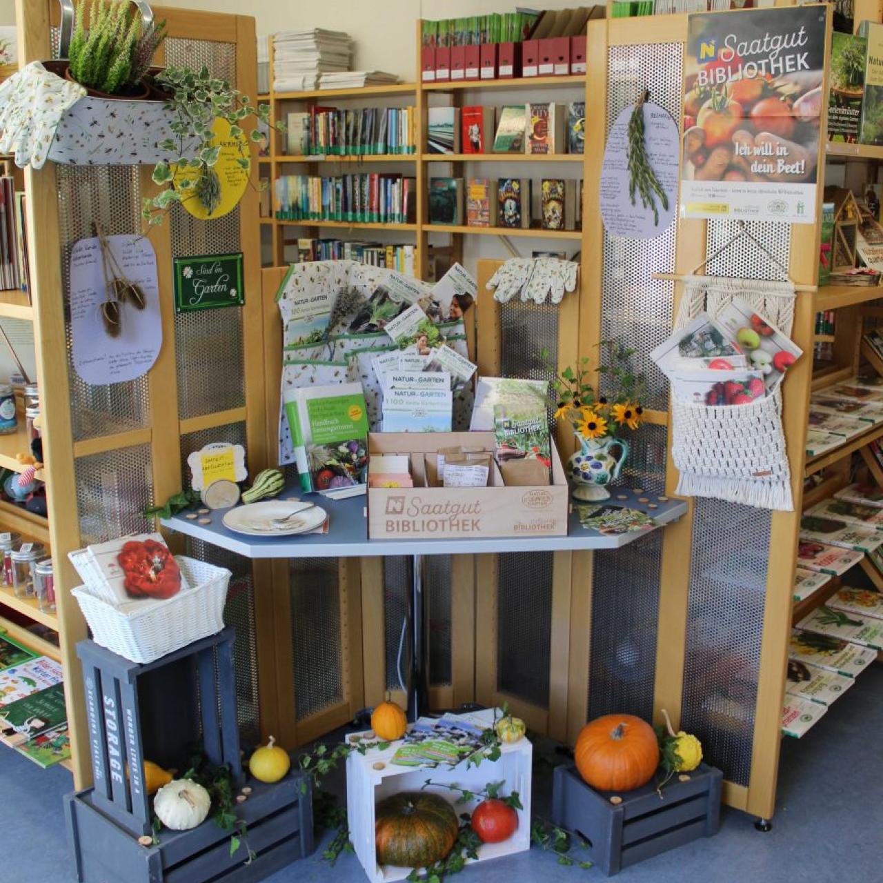 Saatgutbibliothek Foto Bücherei Traisen